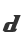d