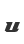 u