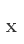 x