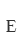 E