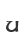 u