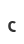 C