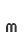 m