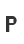 P