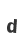 d