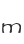m