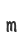 m