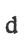 d
