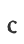 c