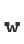 w