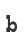 b