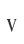 v