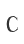 C