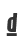 d