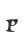 P