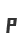 p