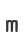 m