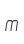 m