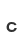 c