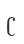 C