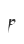 P