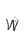 w