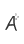A