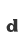 d