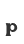 p