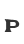 P