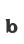 b