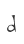 d