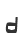 d