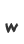 w
