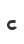 c