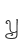 Y