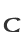 C