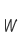 w