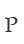 P