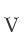 V