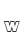 w