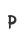 p