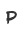 P