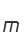 m