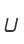 U