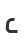 C