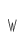 w