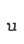 u