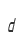 d