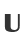 U